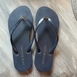 Jack Rogers Navy Sandals
